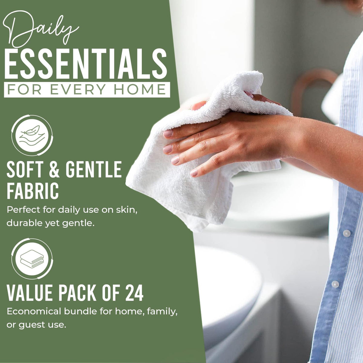 DAN RIVER wash cloths fast-dry design after shower use