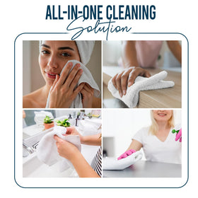 DAN RIVER multi-purpose cloth ideal for baby care, hands, and cleaning tasks.