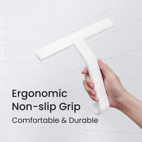 dancemoon JustHang 145-degree angled design applies even pressure during wiping.
