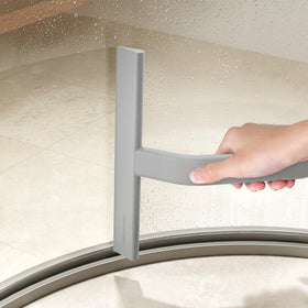 dancemoon JustHang versatile squeegee used on windows and tiles
