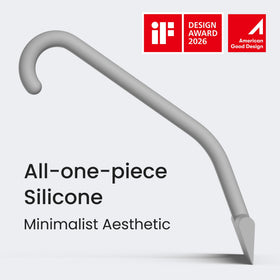 dancemoon JustHang seamless construction minimizes crevices for easy maintenance