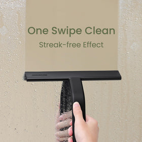 dancemoon JustHang 10-inch blade cleans large surfaces without streaks.