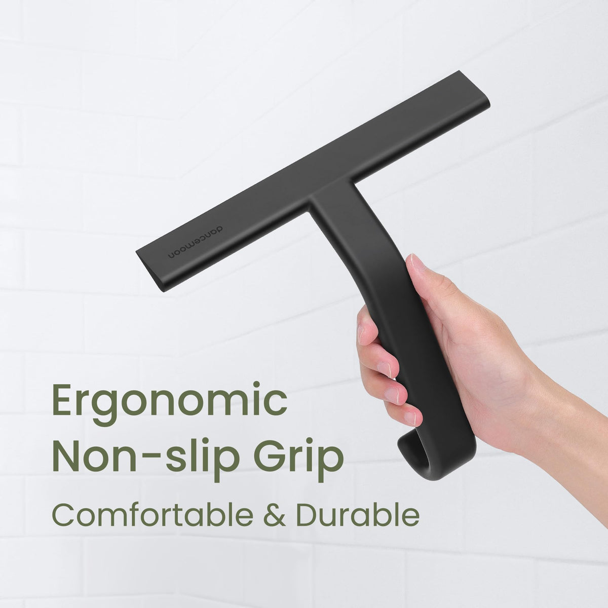 dancemoon JustHang versatile for showers, mirrors, tiles, windows, and cars.