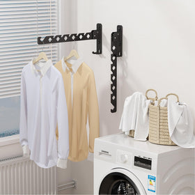 Dancrul rack matte black finish adds modern durable style