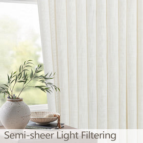 DANCURTON back-tab design hanging option showcases clean, casual style.