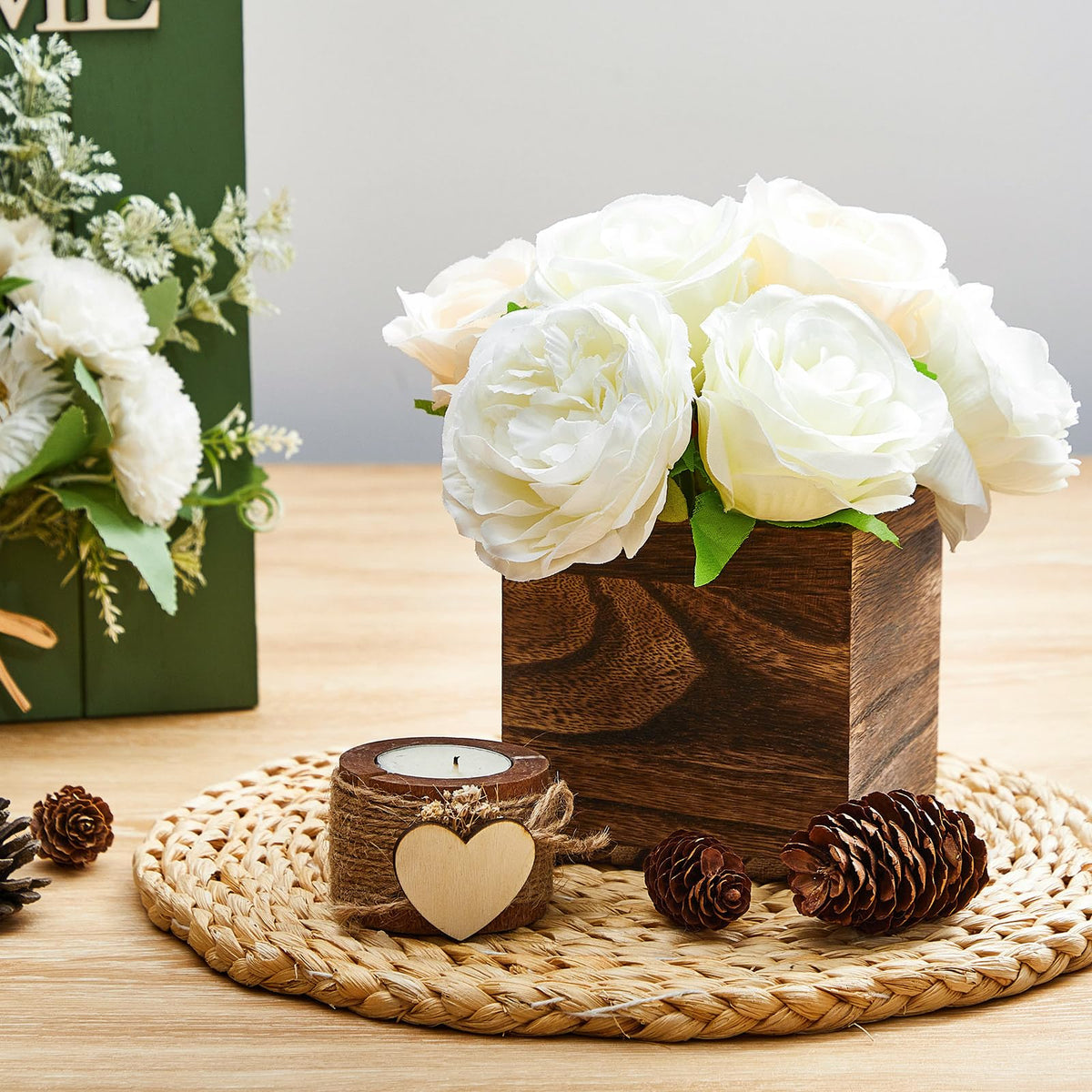 Dandat floral foam blocks support quick, clean centerpiece designs