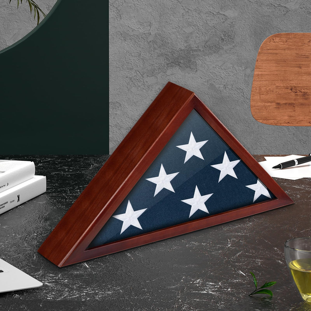 DANF FLAG ships assembled for easy setup