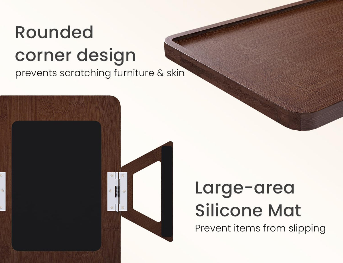 Danfoxer adjustable opening angle fits many armrest sizes for stability.