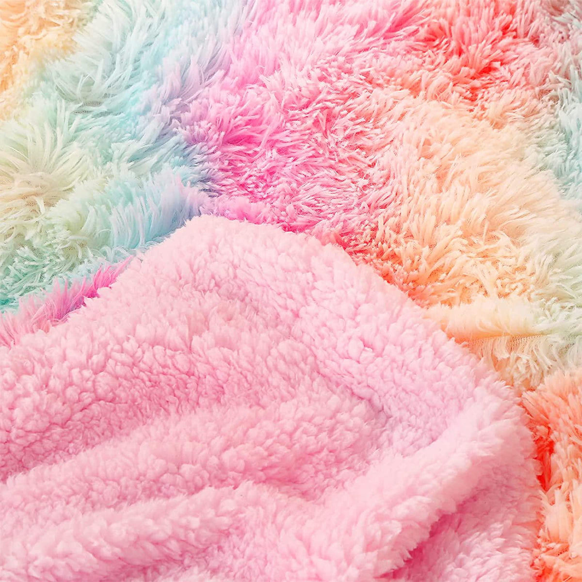 Vivid rainbow colors catch light for cheerful interior accents.