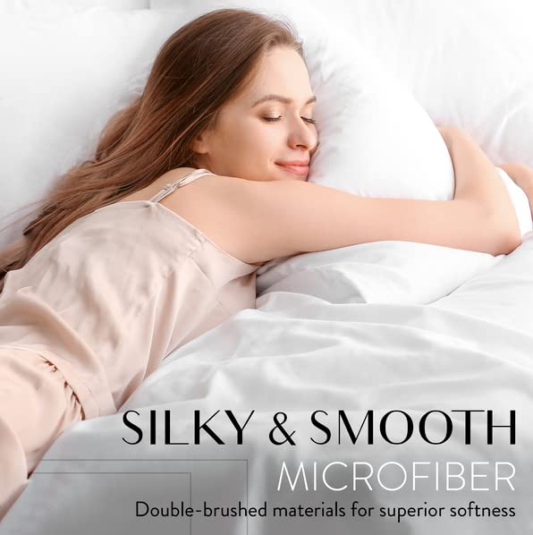 Danjor Linens luxury-soft microfiber image for plush sleep experience.