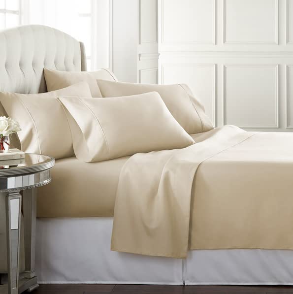 Danjor Linens Cal King pillowcases showing plush comfort and ample coverage