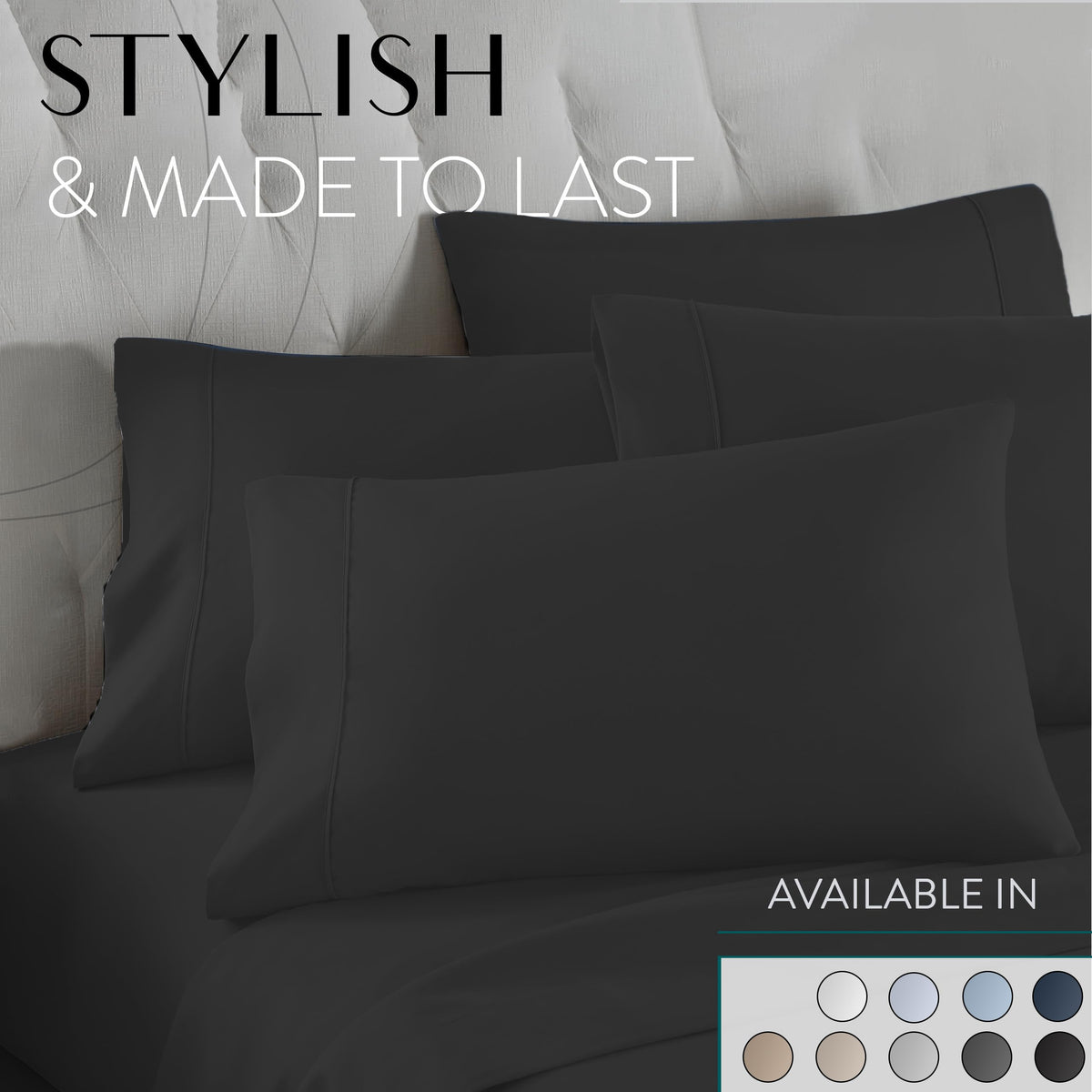 Danjor Linens machine-washable care makes laundry quick and easy.