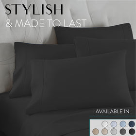 Danjor Linens machine-washable care makes laundry quick and easy.