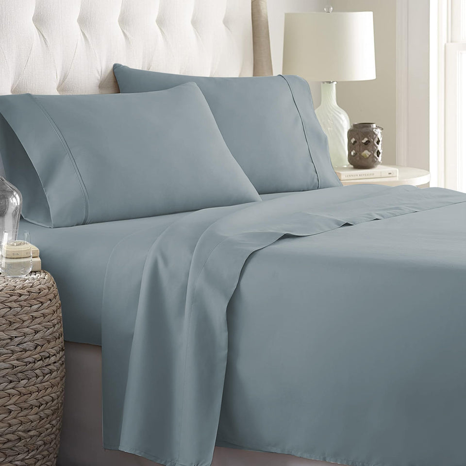 Danjor Linens queen flat sheet offers soft, breathable comfort for cooler nights