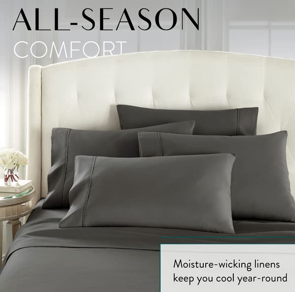 Danjor Linens deep-pocket design helps keep sheets in place during sleep.