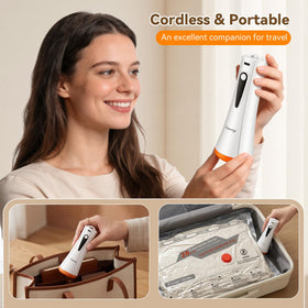 DANNARY portable storage solution keeps luggage organized on trips.