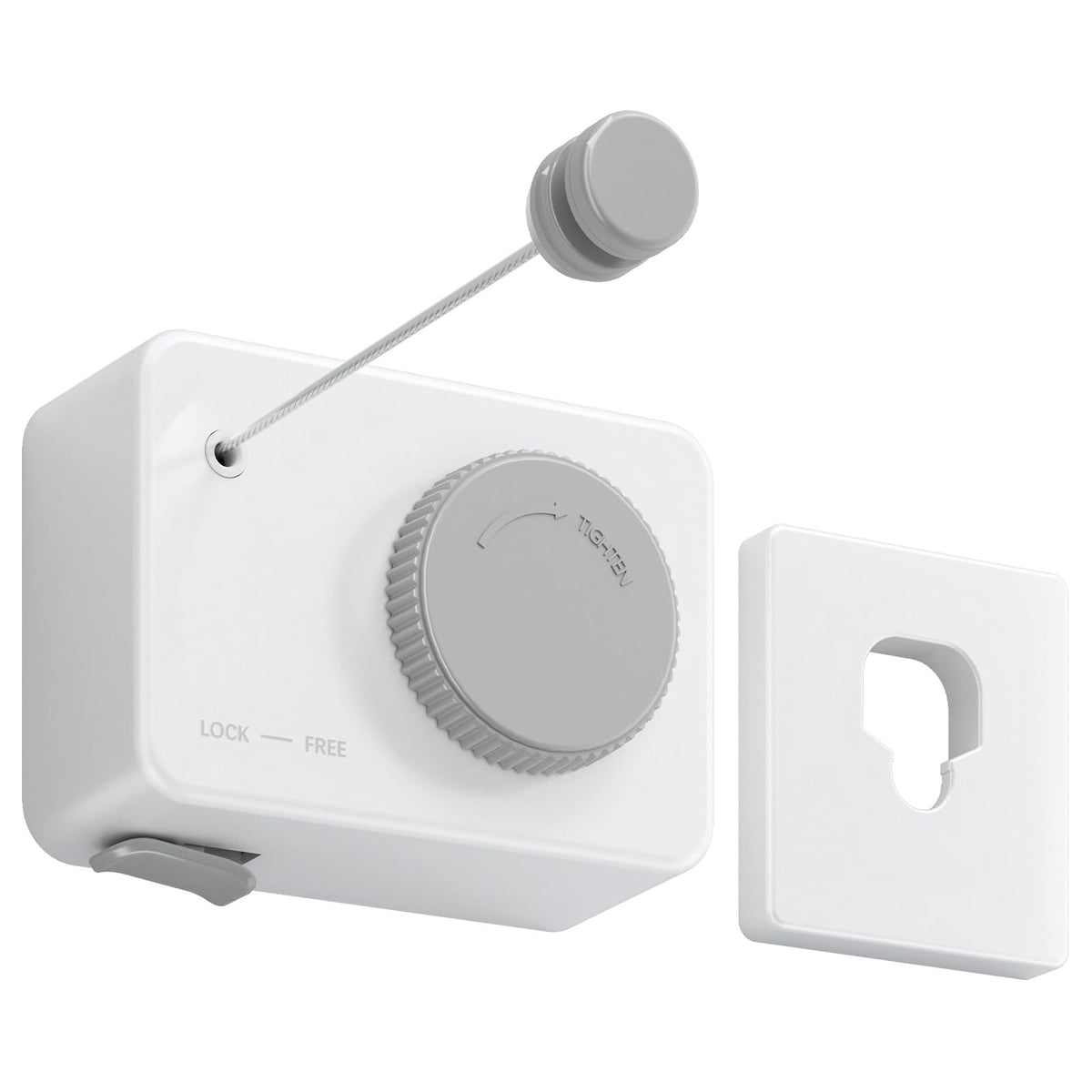 Danpoo retractable clothesline extended to 13.8ft for versatile indoor and outdoor drying.