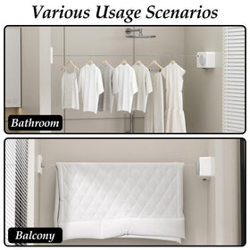 Danpoo RV and backyard friendly rope line for portable laundry options.