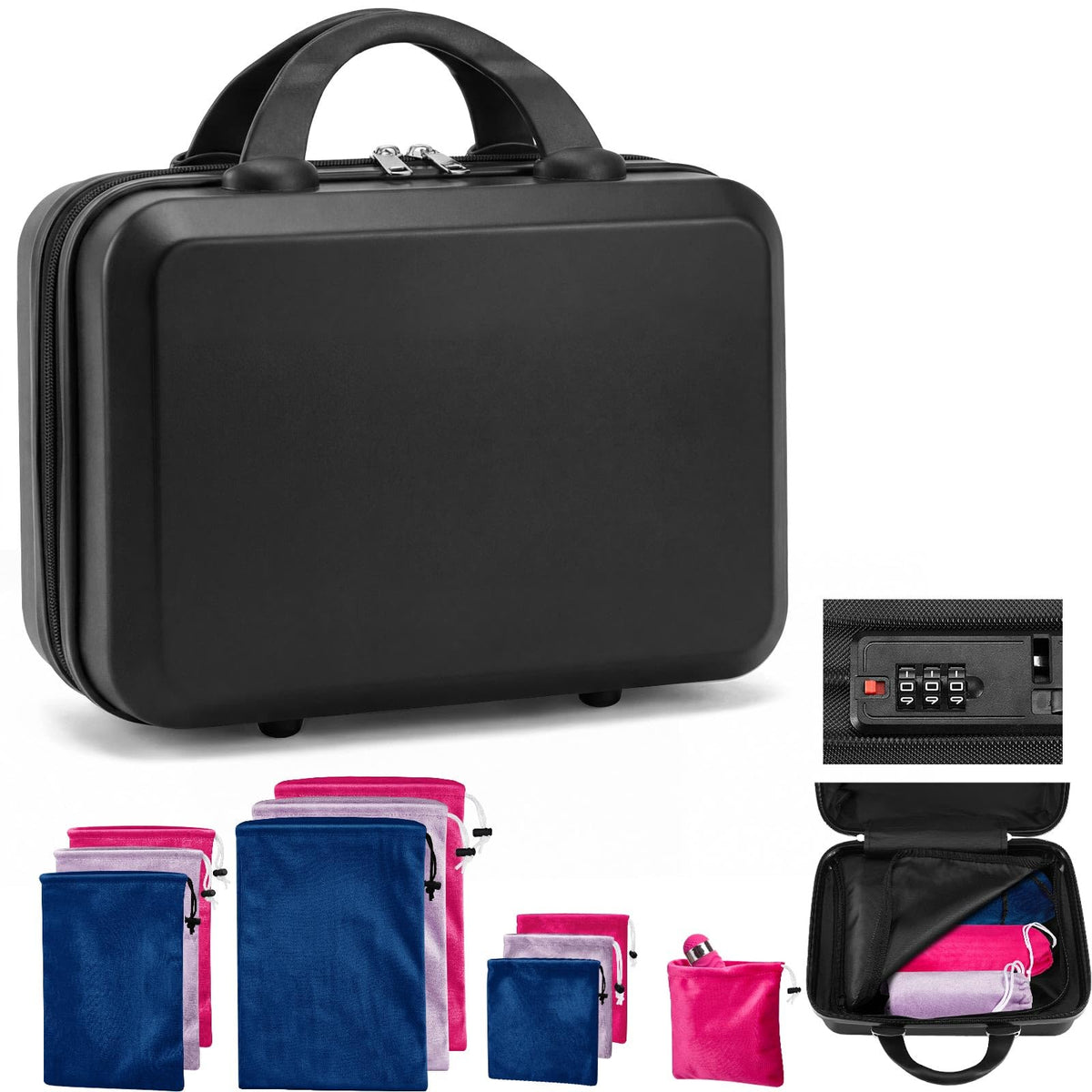 Dansydaisy adult game storage organizer case keeps items neatly organized.