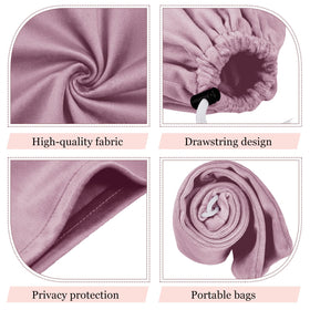 Dansydaisy different bag sizes demonstrate flexible home organization.