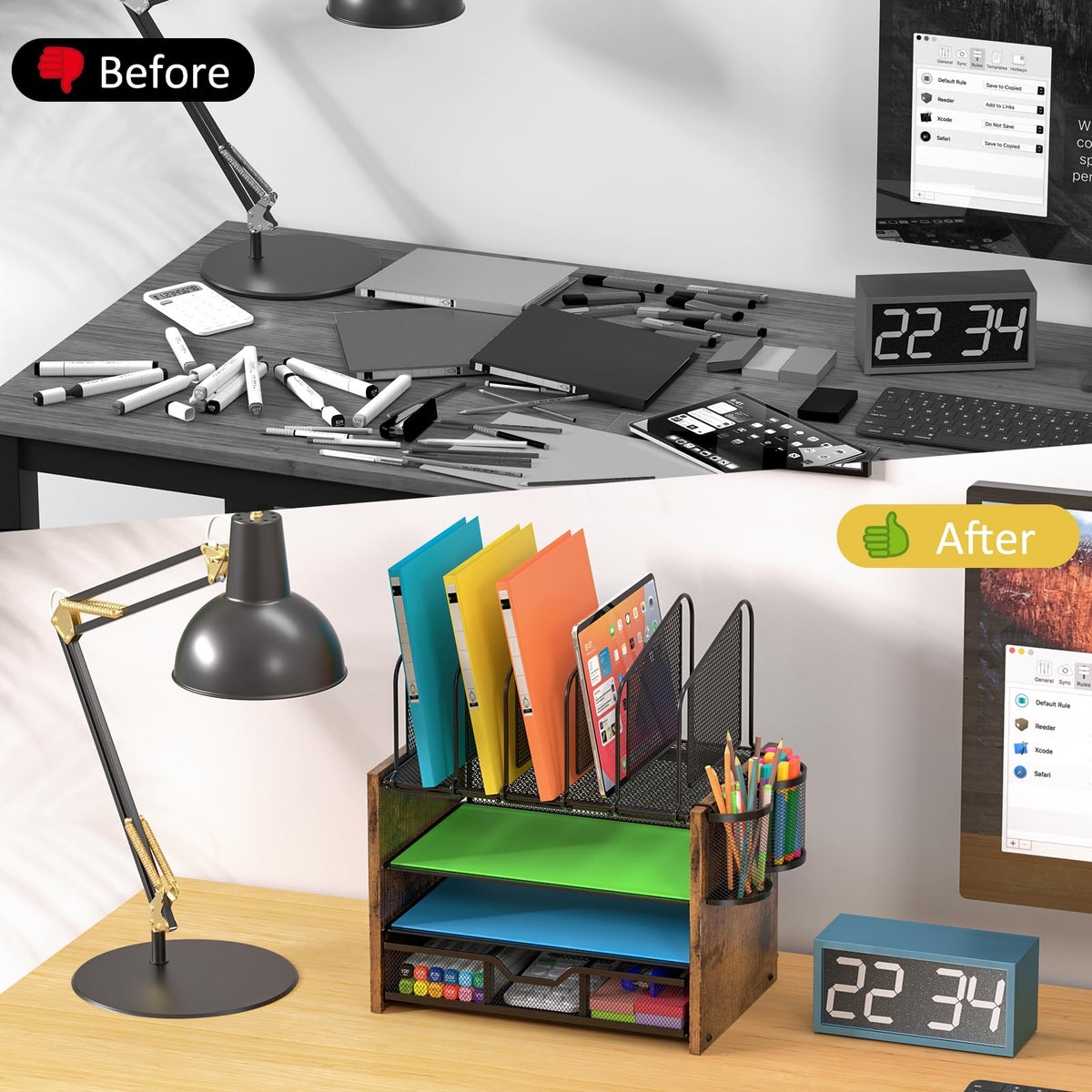 DAOUTIME easy assembly with included tools and instructions
