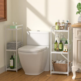 DAOUTIME expandable slim storage shelf is easy to assemble with included tools
