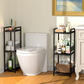 DAOUTIME kitchen-laundry shelf organizes essentials for quick access