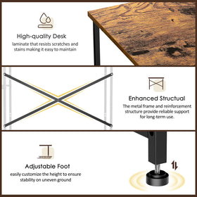 DAOUTIME compact workspace ideal for dorms apartments and living rooms