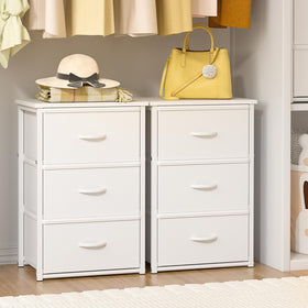 DAOUTIME stackable six-drawer setup, space-saving closet organizer
