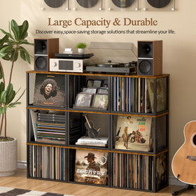 DAOUTIME versatile storage stores towels, toys, and documents neatly.