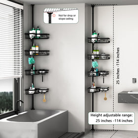 DAOYA installation guide for corner mount demonstrates quick, tool-free setup on horizontal surfaces.