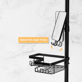 DAOYA open-grid baskets provide quick drainage in the shower