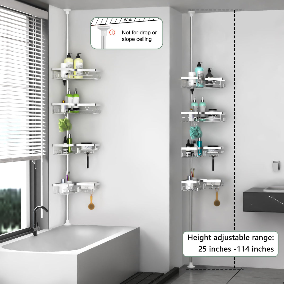 DAOYA tool-free installation makes renter-friendly setup quick and easy.