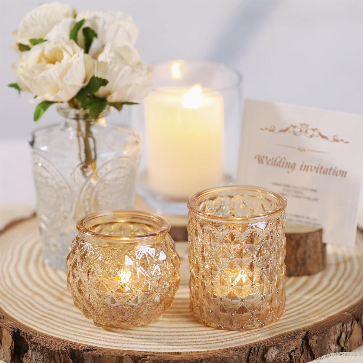 DARJEN premium decor candle holder enhances home dining aesthetics.