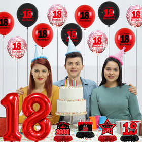 DARUNAXY 18th birthday cake topper adds a polished finishing touch