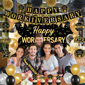 DARUNAXY office party decor set ready for quick setup