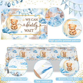 DataMoon Baby Shower Boxes brighten tables with cute cozy accents.