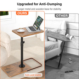 Dataroad Selead TV Tray enlarged base stays stable on surfaces