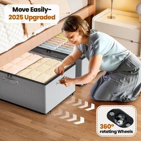 Dayacoco under-bed storage in a dorm room for versatile use
