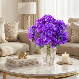 Daynight hydrangea outdoor silk bouquet handles baby showers with easy setup.