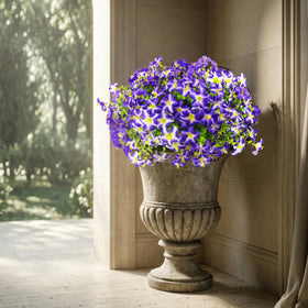 Daynight versatile faux blooms for patios, balconies, and front porches