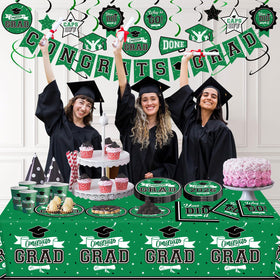 DAZONGE graduation dessert plates 7 inch ideal for desserts and photos