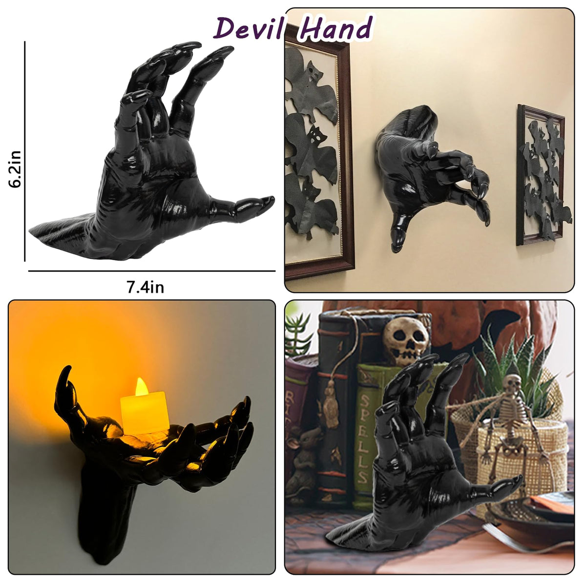 DAZONGE creepy hands on wall decor for dramatic entryways.