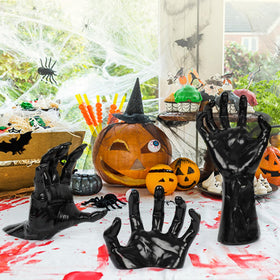 Multiple DAZONGE hands increase spooky atmosphere and impact.