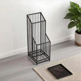 dboodb umbrella stand with sleek black finish and modern look