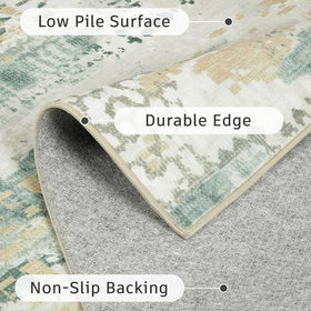 DCX washable rug dries quickly after machine washing.
