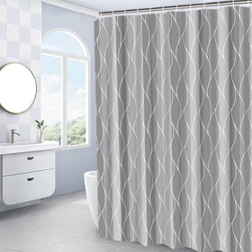 DDQQ 12-hooks set enables quick installation and secure curtain drape