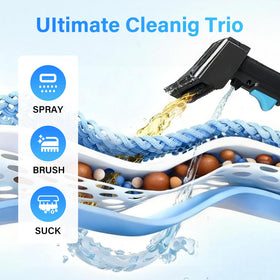 DEARBBEE car interior cleaner attachment for versatile seat detailing