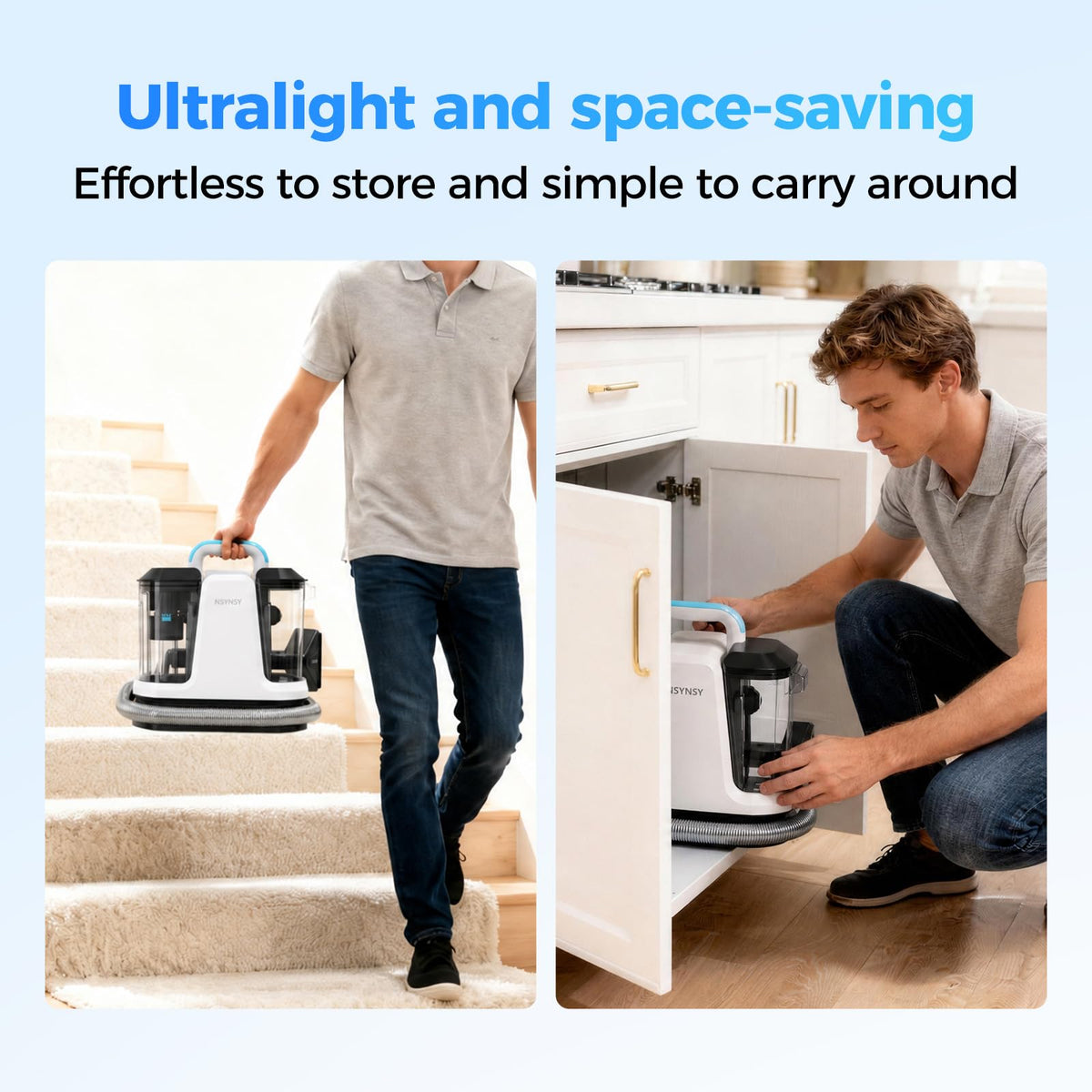 DEARBBEE dual tanks design reduces refills and spills