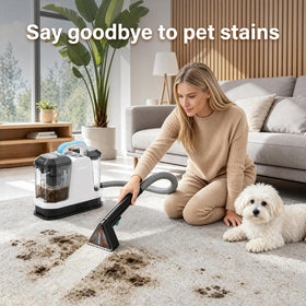 DEARBBEE strong suction in action lifts dirt quickly